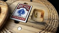 Personalized Heirloom Cribbage Board Game (Spalted Maple)
