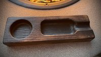 Cigar and Whisky Wood Ash Tray (Personalized)