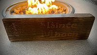 Cigar and Whisky Wood Ash Tray (Personalized)