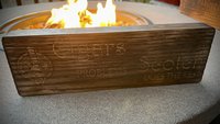 Cigar and Whisky Wood Ash Tray (Personalized)