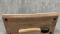 Small Custom Lake Live Edge Cribbage Board (Personalized)