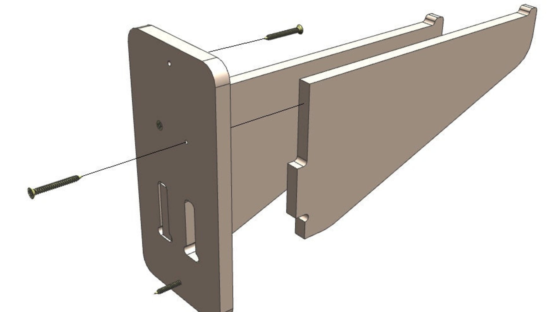 Simple Wood Clamp Rack Design (Digital File)