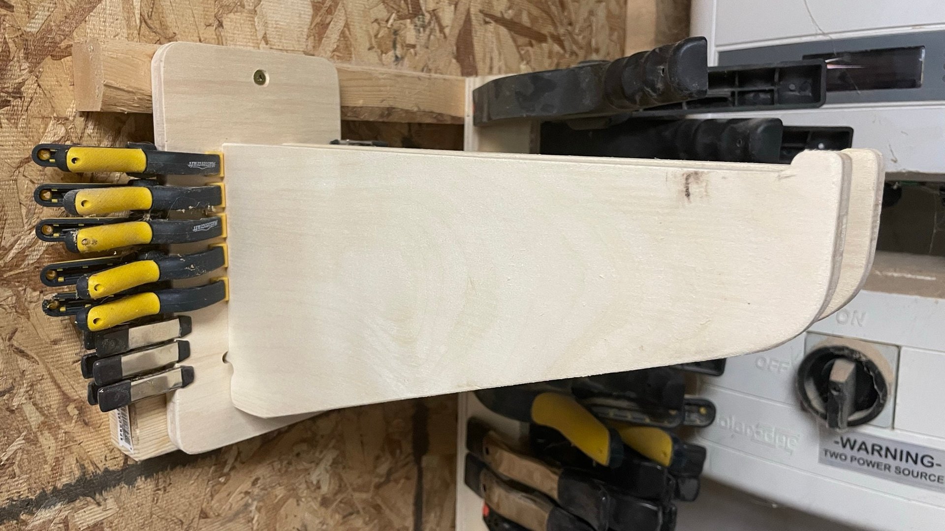 Simple Wood Clamp Rack Design (Digital File)