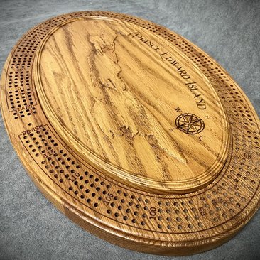 Prince Edward Island Cribbage Board Game (Personalized)