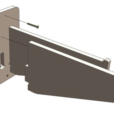 Simple Wood Clamp Rack Design (Digital File)